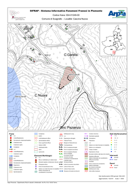 SIFRAP - Sistema Informativo Fenomeni Franosi in Piemonte