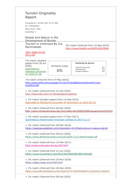 Turnitin Originality Report