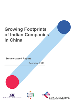 Growing Footprints of Indian Companies in China