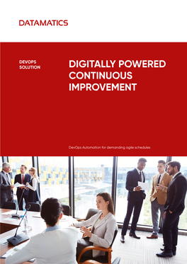 Digitally Powered Continuous Improvement