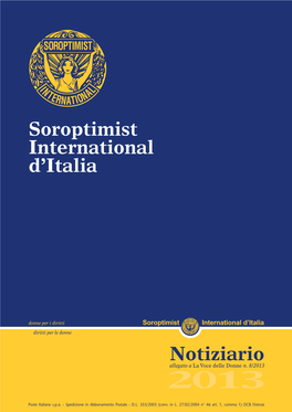 Notiziario Soroptimist International D'italia