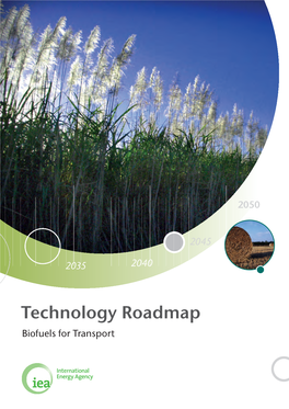 Technology Roadmap Biofuels for Transport INTERNATIONAL ENERGY AGENCY