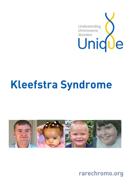 Kleefstrasyndrome FTNW