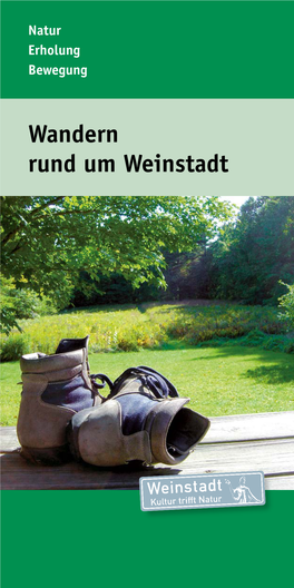 Wandern Rund Um Weinstadt Herzlich Willkommen in Weinstadt