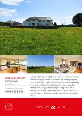 Price Guide £885,000 North Bovey