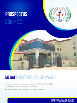 Prospectus 2021 - 22