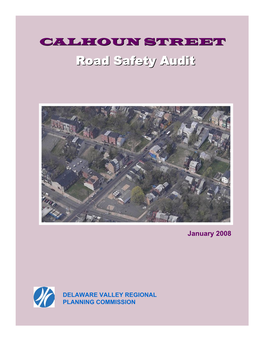CALHOUN STREET Roadroad Safetysafety Auditaudit
