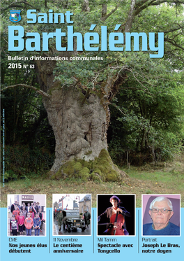 Bulletin Municipal 2015