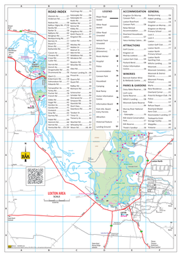 Map Showing Loxton, Kingston On