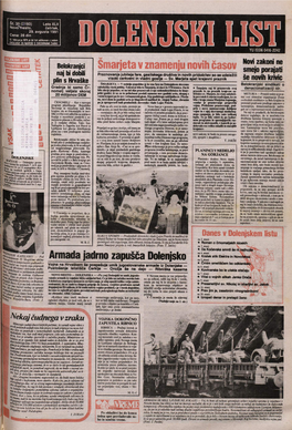 29. Avgust 1991 (Št. 2193)