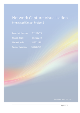 Network Capture Visualisation Integrated Design Project 3