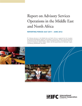 Report on Advisory Services Operations in the Middle East and North Africa