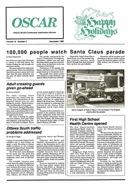 100,000 People Watch Santa Claus Parade