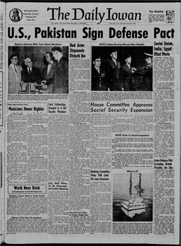 Daily Iowan (Iowa City, Iowa), 1954-05-20