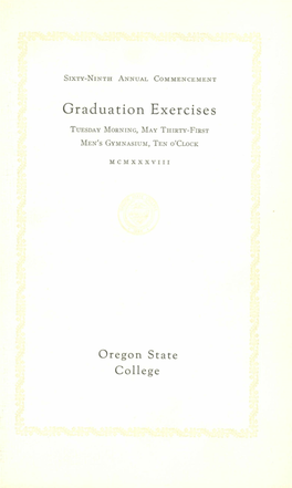 Graduation Exercises