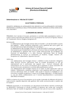 Unione Di Comuni Terre Di Castelli (Provincia Di Modena)