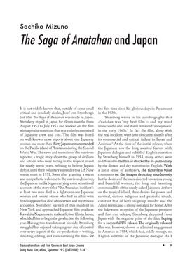 The Saga of Anatahan and Japan