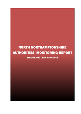 North Northamponshire Authorities' Monitoring Report