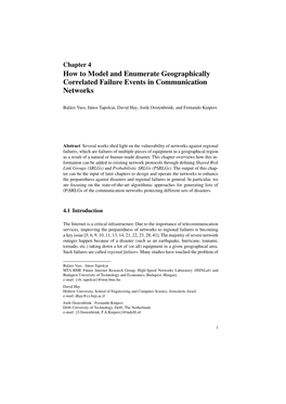 How to Model and Enumerate Geographically Correlated Failure Events in Communication Networks