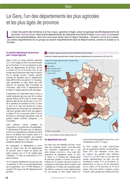 Le Gers, L'un Des Départements Les Plus Agricoles Et Les Plus Âgés De Province