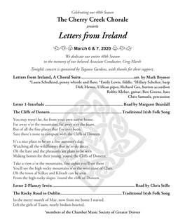 Letters from Ireland