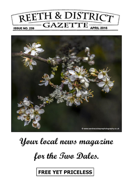 Your Local News Magazine for the Two Dales