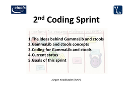 2Nd Coding Sprint