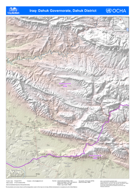 Iraq- Dahuk Governorate, Dahuk District