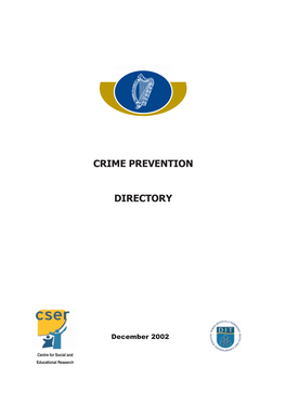 Crime Prevention Directory 2002