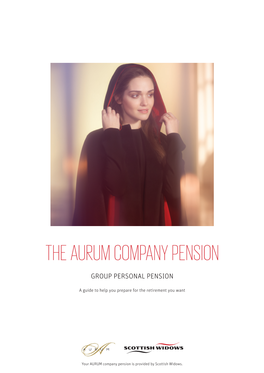 THE AURUM COMPANY PENSION OPERATOR CHECKED Initials ALI Date 12/03/14