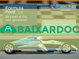 Brochure 2012 Formula Ford