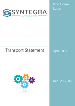 Transport Statement April 2021