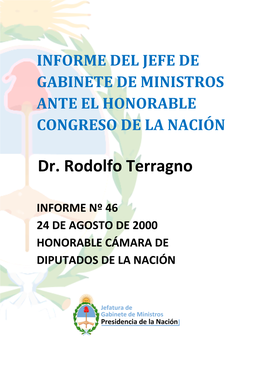 Dr. Rodolfo Terragno