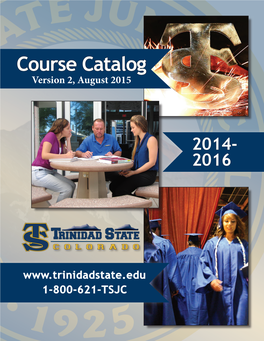 Course Catalog Version 2, August 2015