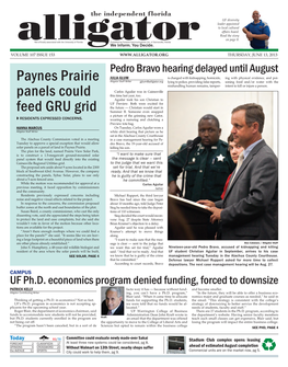 Paynes Prairie Panels Could Feed GRU Grid