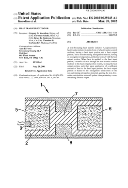 (12) Patent Application Publication (10) Pub. No.: US 2002/0035945A1 1