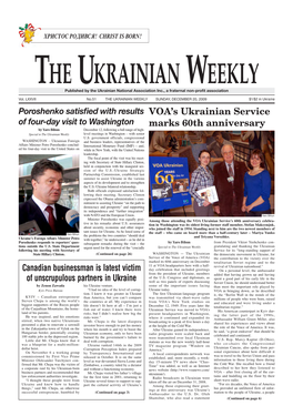 The Ukrainian Weekly 2009, No.51