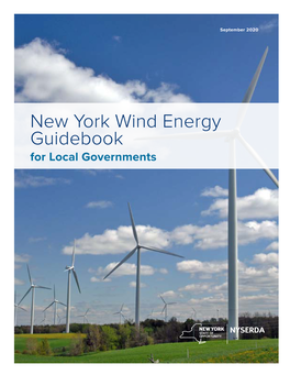 New York Wind Energy Guidebook for Local Governments