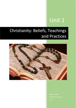 Christianity: Beliefs, Teachings and Practices