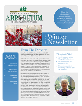 Winter Newsletter 1 the Edith J