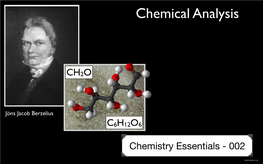 Chemical Analysis