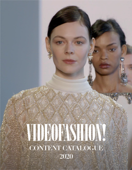 Videofashion Content Catalogue 2020