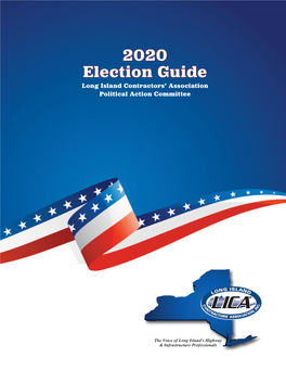 2020 Election Guide Long Island Contractors’ Association Political Action Committee