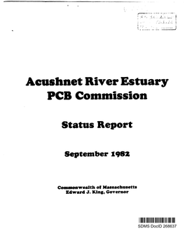 Acushnet River Estuary PCB Commission