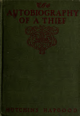 Autobiography of a Thief