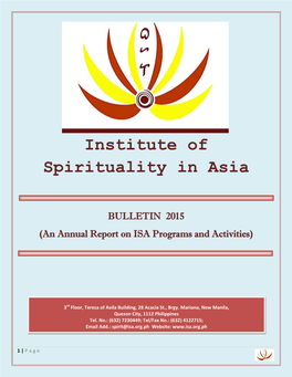 ISA Bulletin 2015