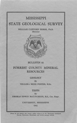 State Geological Survey