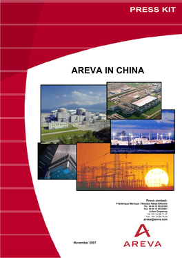 Areva in China