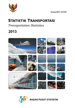 Cover Publikasi Stat. Transportasi 2012