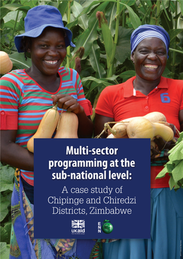Multi-Sector Programming at the Sub-National Level: a Case Study of Chipinge and Chiredzi